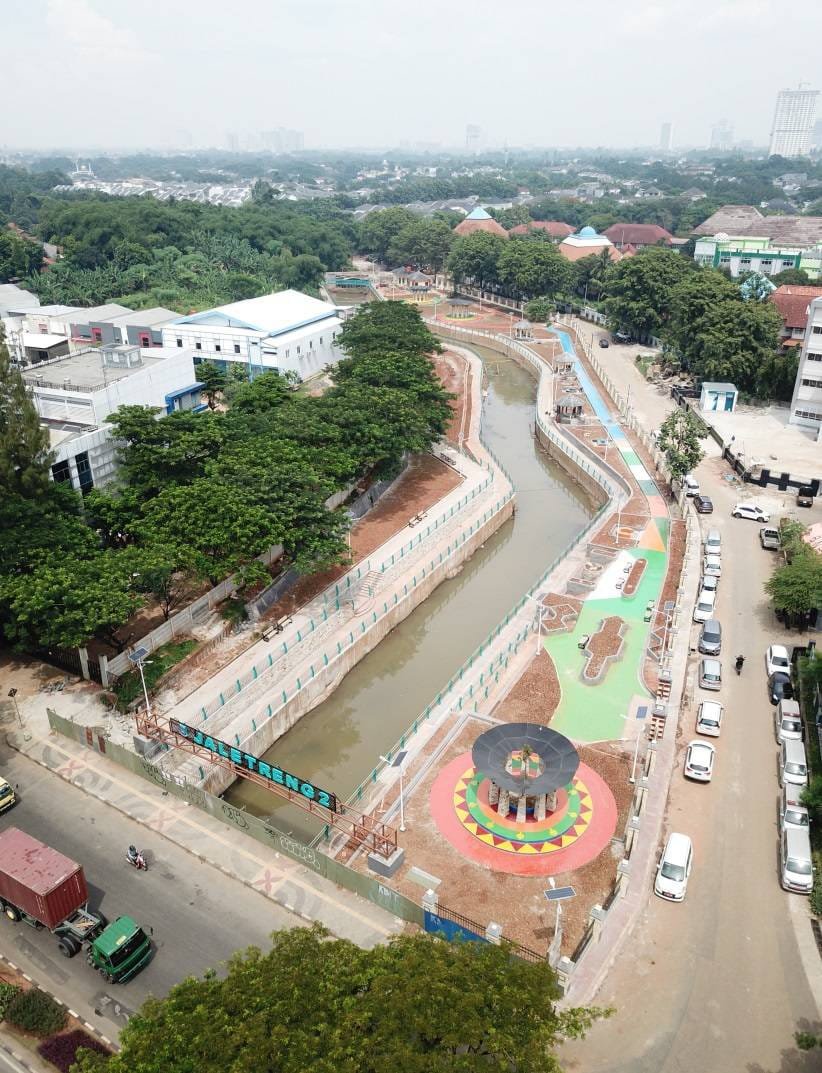 Tanggapan DSDABMBK Tangsel Soal Longsor Taman Jaletreng 2