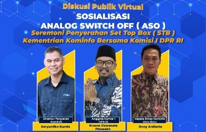 Sosialisasi Analog Switch Off bersama Kresna Dewanata Phrosakh