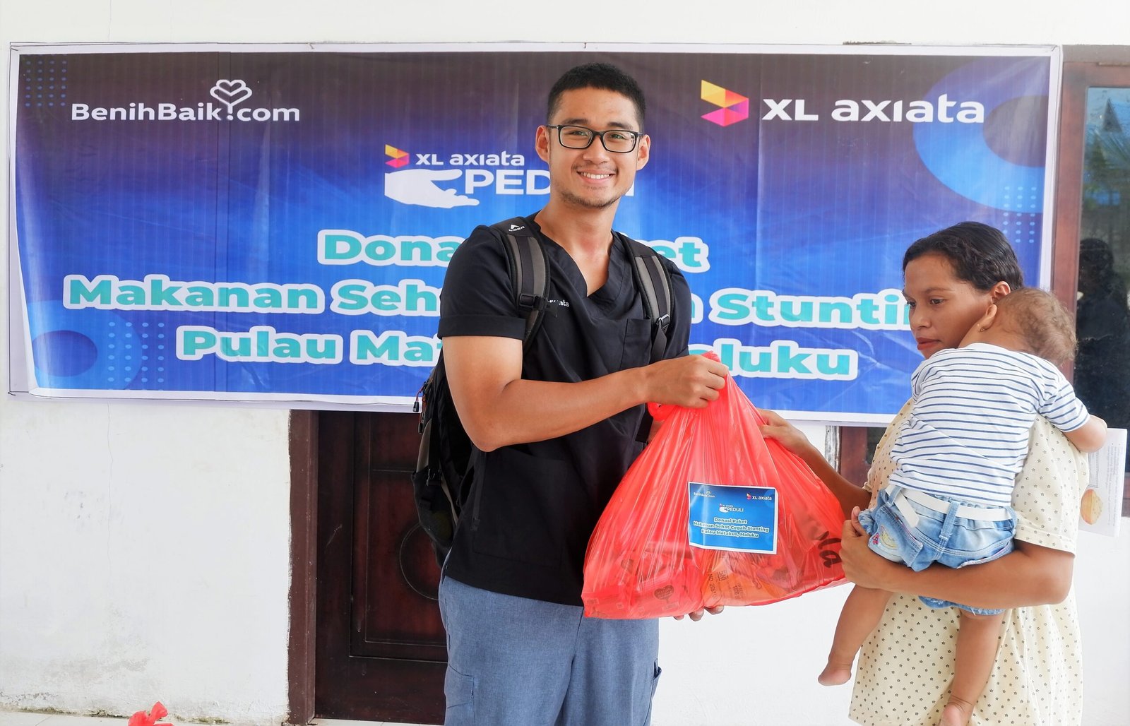 Aktif Ikut Cegah Stunting XL Axiata Bagikan Makanan Sehat di Aceh Hingga Maluku
