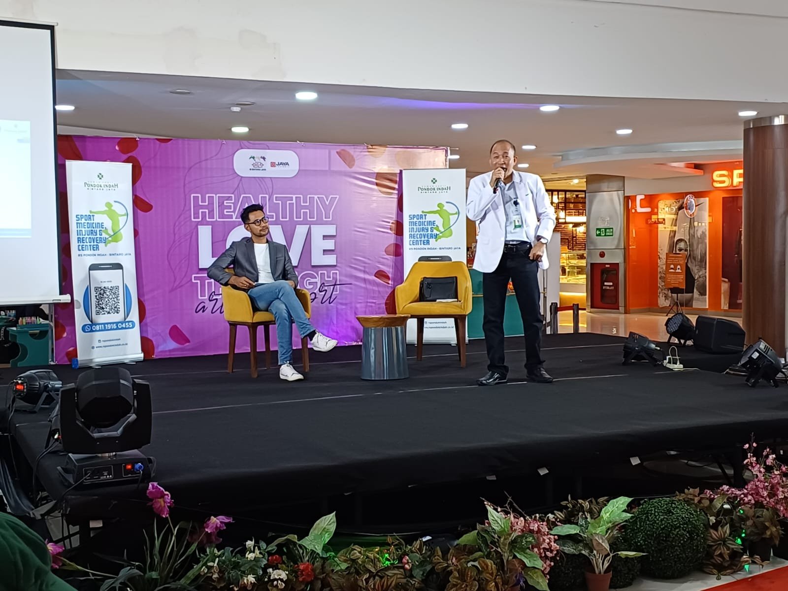 Gandeng RSPI Bintaro, BinPlaz Jaya Gelar Talkshow Kesehatan Gizi dan Olahraga