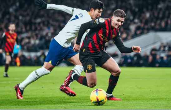 Premier League, Manchester City kalah tipis 0 – 1 vs Tottenham Hotspur