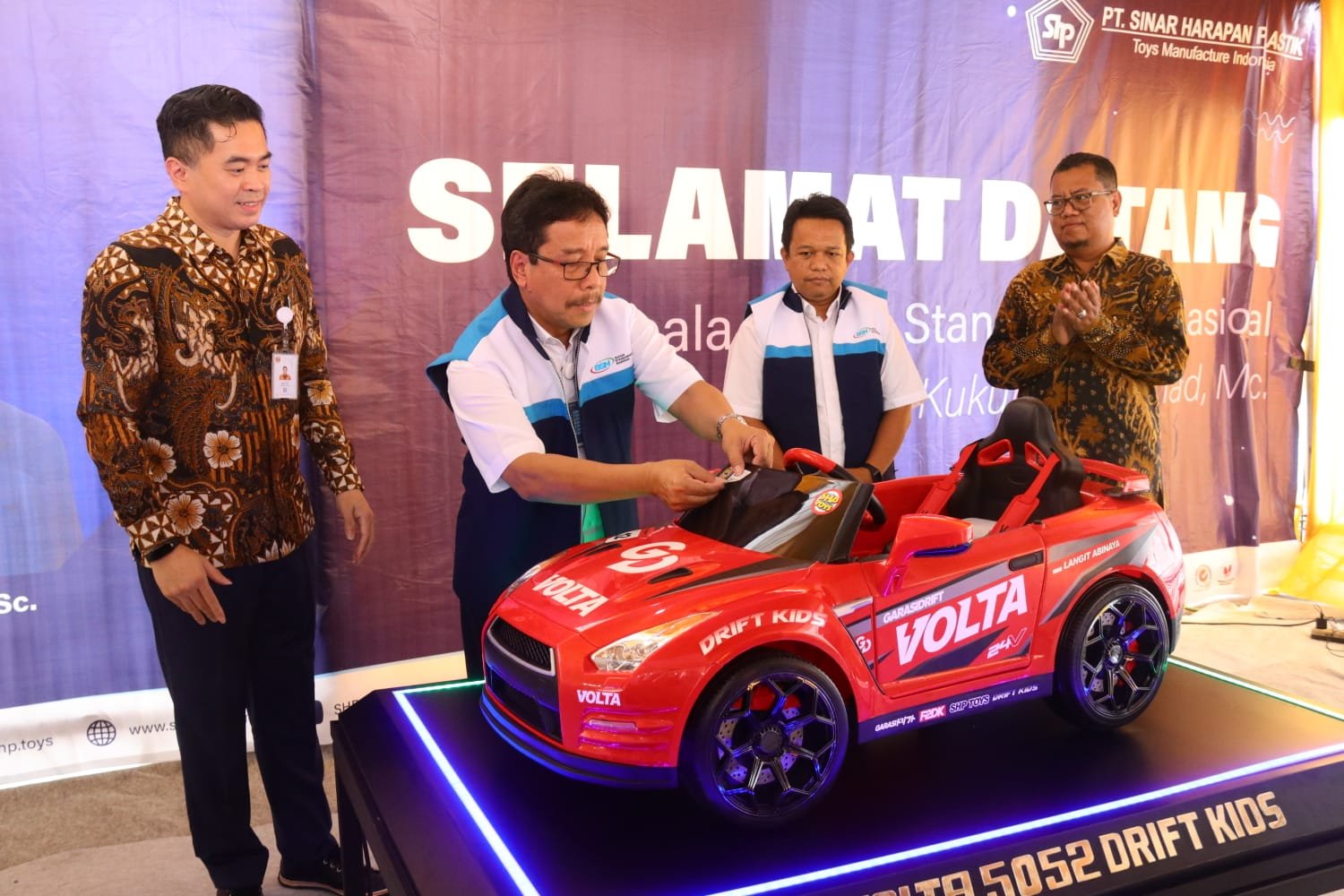 Kepala BSN dan Dirut PT SHP Launching Volta 5052 Drift Kids, Mainan Anak Ber-SNI