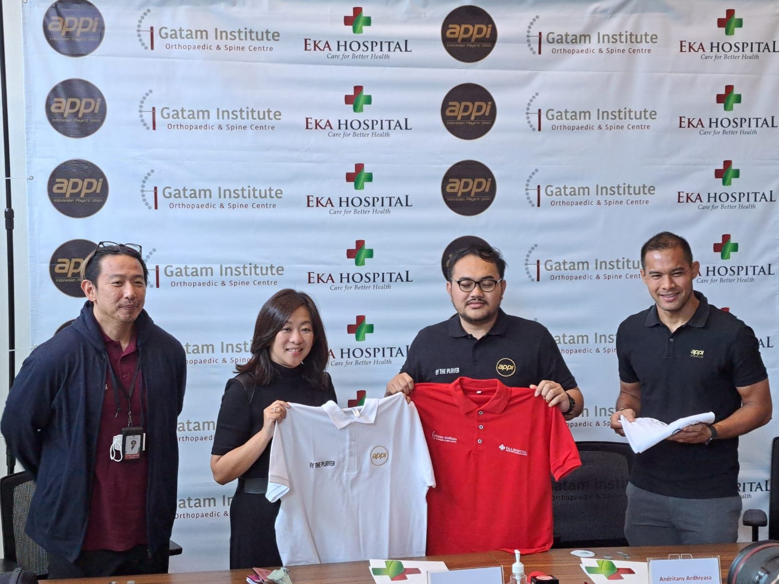 Eka Hospital Jadi Official Medical Partner APPI Bagi Para Pesepakbola Profesional Indonesia