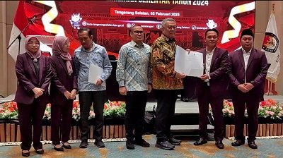 KPU Tangsel Tetapkan Benyamin-Pilar sebagai Wali Kota dan Wakil Wali Kota Terpilih 2025-2030