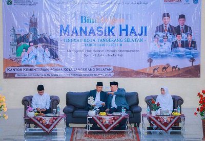 Wali Kota Benyamin Buka Bimbingan Manasik Haji Tingkat Tangsel