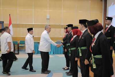 Benyamin Kukuhkan 7 Pelaksana Duta Pancasila Paskibraka Indonesia, Siap Sebarkan Nilai Kebangsaan ke Generasi Muda Tangsel