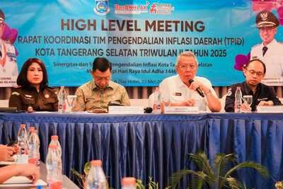 Benyamin di High Level Meeting TPID Tangsel: Mengendalikan Inflasi Kunci Stabilitas Ekonomi dan Kesejahteraan Masyarakat
