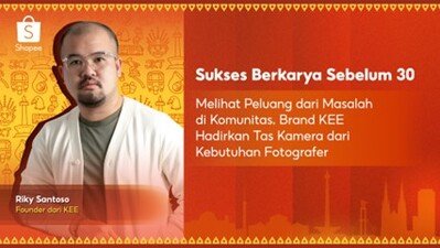 Sukses Berkarya Sebelum 30: Awal Kisah THENBLANK Dari Ruang Tamu Kecil Menjadi Brand Fashion Urban Bersama Shopee