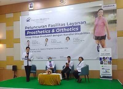 Ciputra Hospital Citra Garden City Luncurkan Layanan Prosthetics dan Orthotics untuk Penderita Kecacatan
