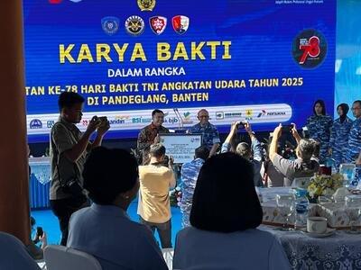 BRI KC Mabes TNI Cilangkap Renovasi Fasilitas Umum