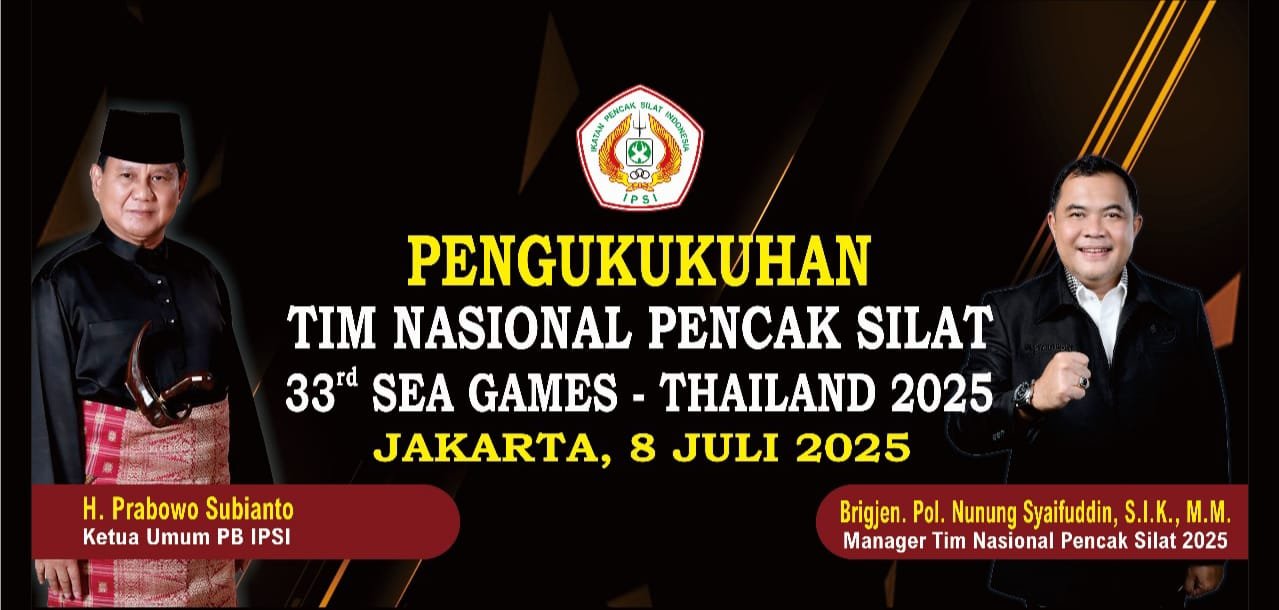 Brigjen Pol. Nunung Syaifuddin Dikukuhkan sebagai Manager Tim Nasional Pencak Silat SEA Games 2025