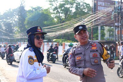 Dishub Tangsel Uji Coba Perdana Satu Arah di Pondok Cabe: Berjalan Lancar, Efektif Kurangi Kemacetan