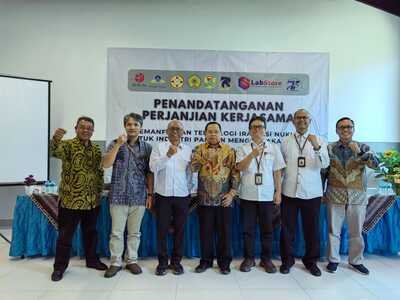 BRIN dan Universitas Pamulang Jalin Kerja Sama Kembangkan Teknologi Iradiasi untuk Kedaulatan Pangan