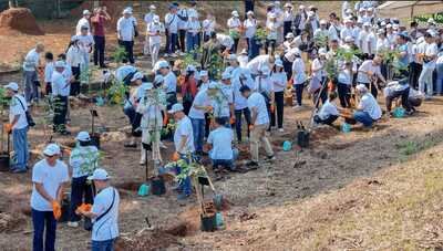 25.000 Pohon untuk Masa Depan, Manajemen dan Karyawan Kawan Lama Group Satukan Langkah untuk Bumi yang Lebih Hijau