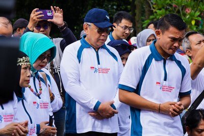 Benyamin Dampingi Mensos dan Gubernur Banten Kenang Sejarah di Monumen Palagan Lengkong Tangsel
