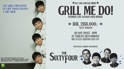 Ibis Styles Serpong BSD City Hadirkan “Grill Me Do!”, Event Grill Spesial dengan Tribute The Beatles