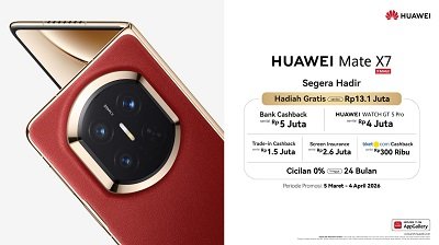 HUAWEI Mate X7 Siap Hadir di Indonesia! Bawa Standar Baru Fotografi Foldable dengan Ketangguhan Andal dalam Desain Ramping