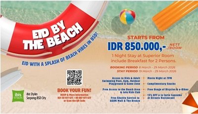 Eid By The Beach Cara Baru Menikmati Libur Lebaran di BSD City
