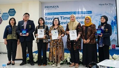 Tiga Rumah Sakit Primaya Dianugerahi WSO Angels Award atas Keunggulan Layanan Stroke