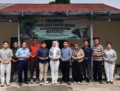 PT Indah Kiat Pulp & Paper tbk. Tangerang Mill Perkuat Komitmen Pengelolaan Sampah Organik Melalui Inovasi Biopori dan Teba