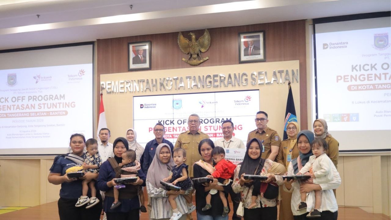 Pemkot Tangsel dan Swasta Kolaborasi Perkuat Intervensi Stunting melalui SIGAP Anak Sehat 2026